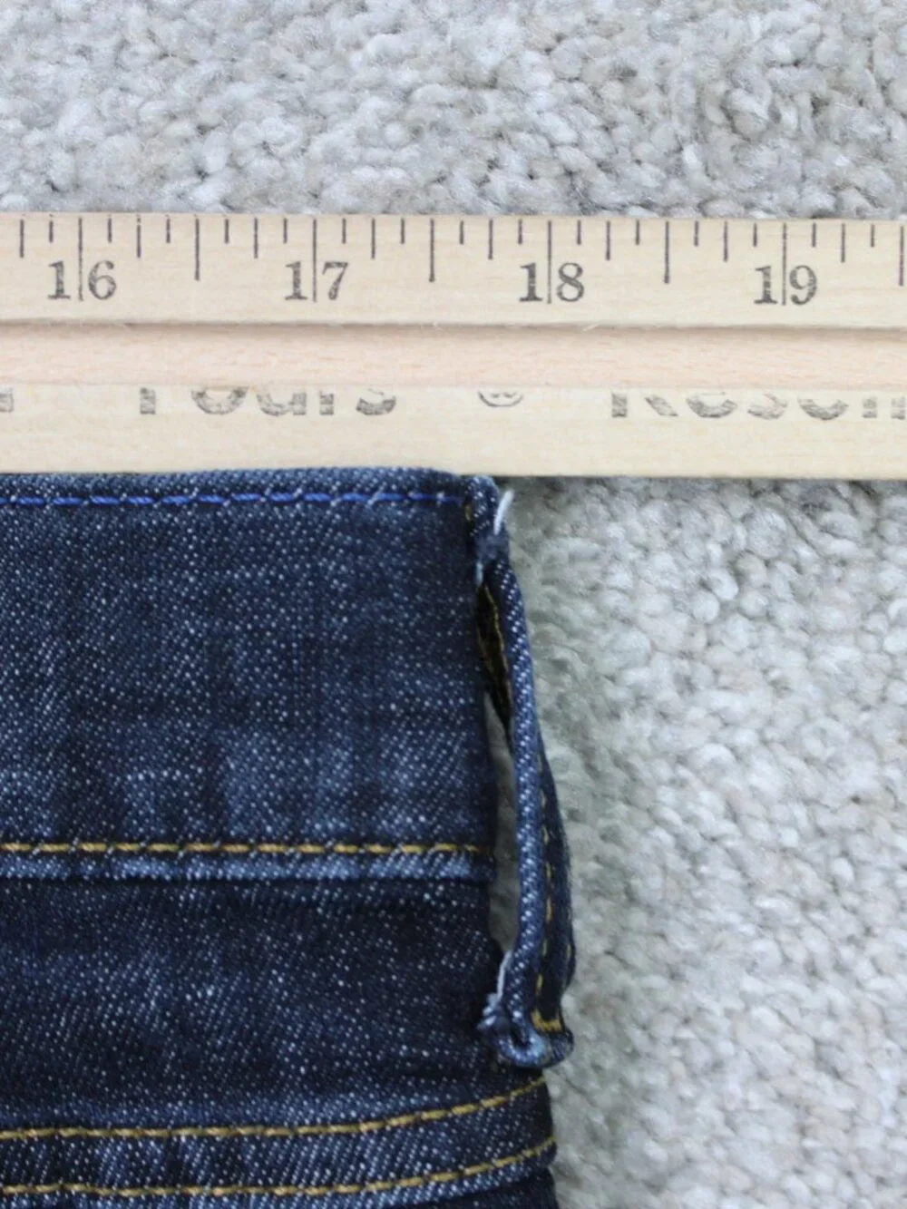 Wrangler Retro Jeans Mens 36x30 Blue Slim Boot Western Boot Cut 5-Pocket Denim